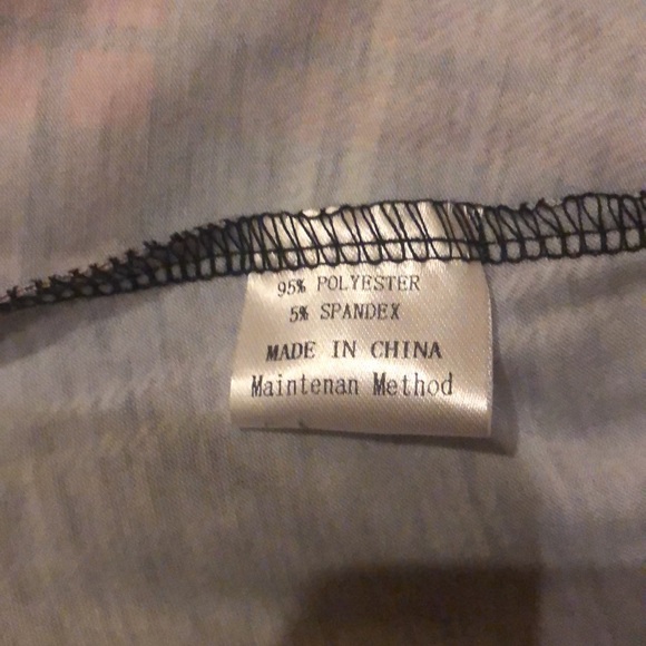 NWT Plaid Long Sleeve Full Length Maxi Dress - Picture 5 of 9